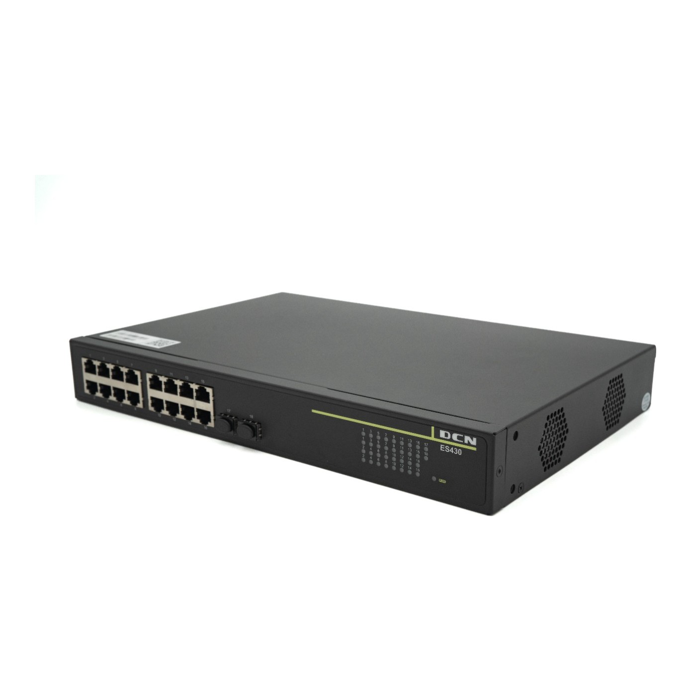 DCN,ES430-18P-P,16 port gig POE+2 SFP We Smart Switch      