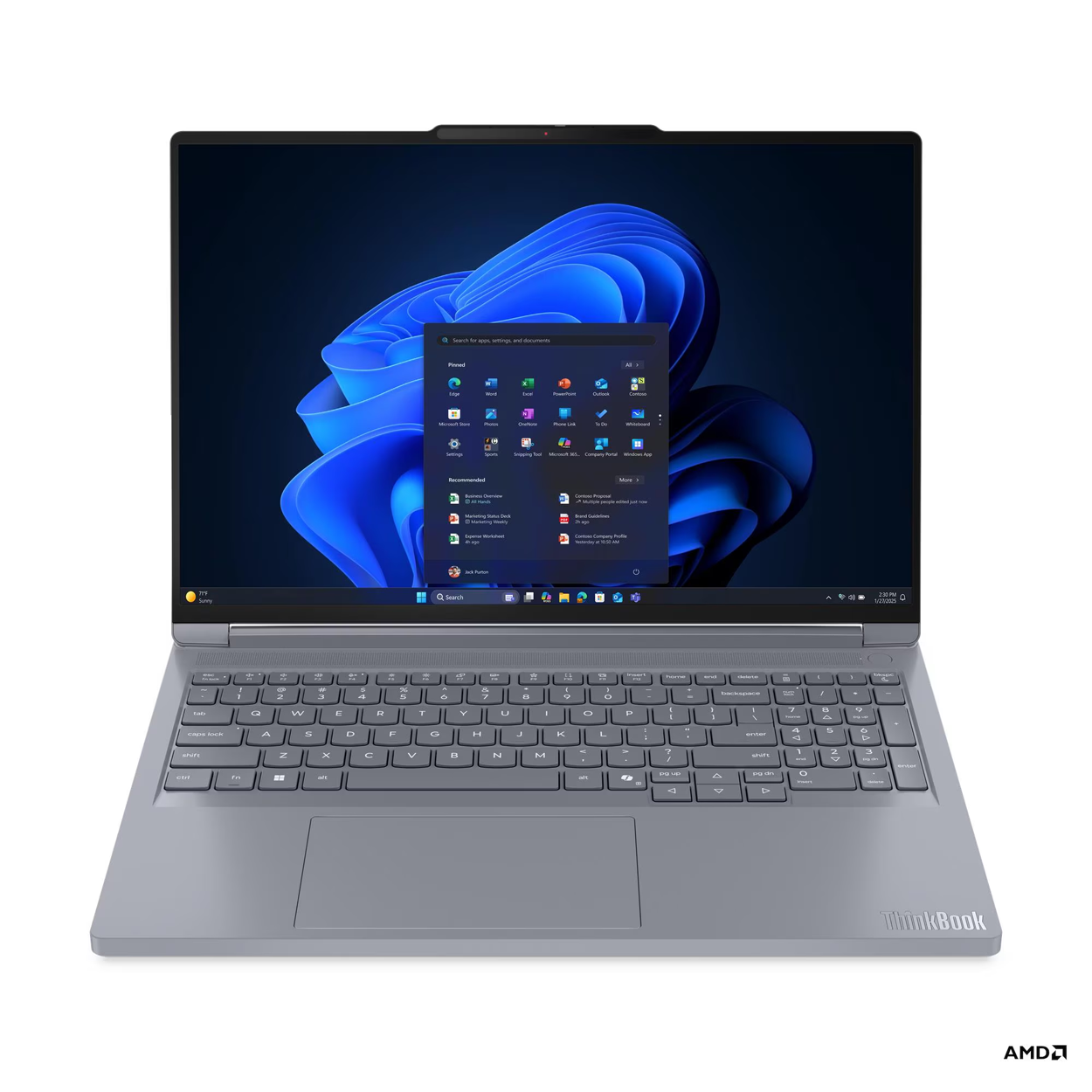 LENOVO ThinkBook 16¨QHD+ IPS Ryzen 9-8940HX 32GB 1TB SSD RTX5060 8 GB FDOS